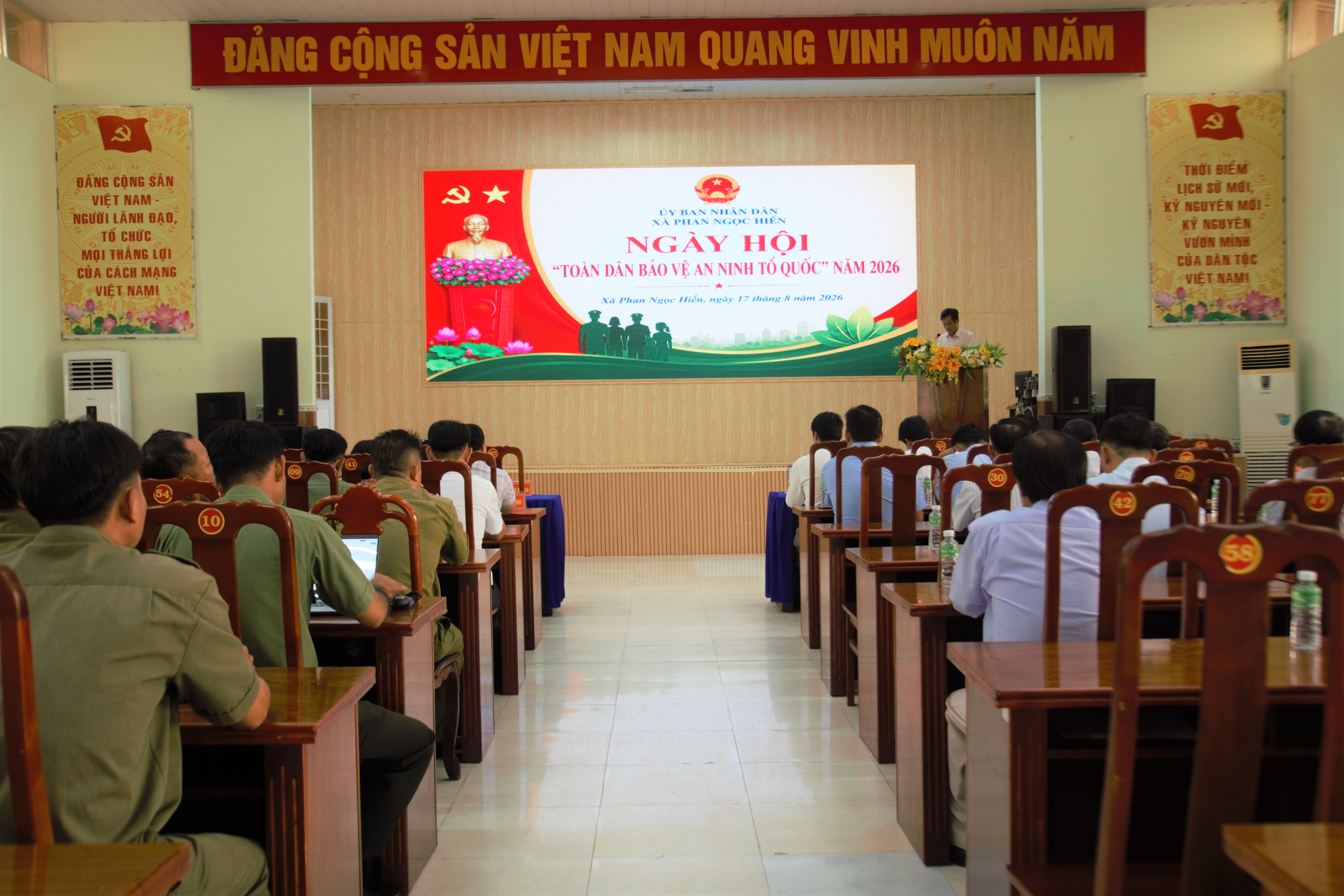 Xã Phan Ngọc Hiển: Tổ chức Ngày hội toàn dân bảo vệ an ninh Tổ quốc năm 2026