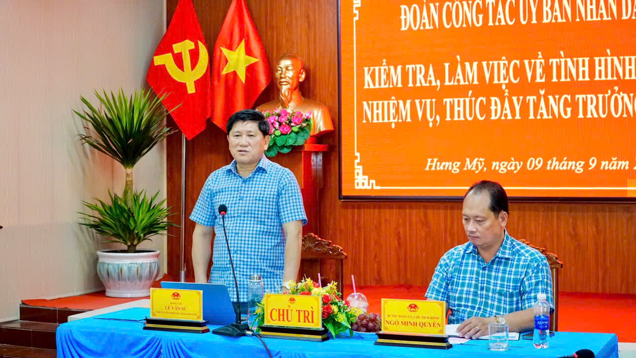 HƯNG MỸ TẬP TRUNG PHÁT HUY TIỀM NĂNG, THÚC ĐẨY TĂNG TRƯỞNG KHU VỰC I