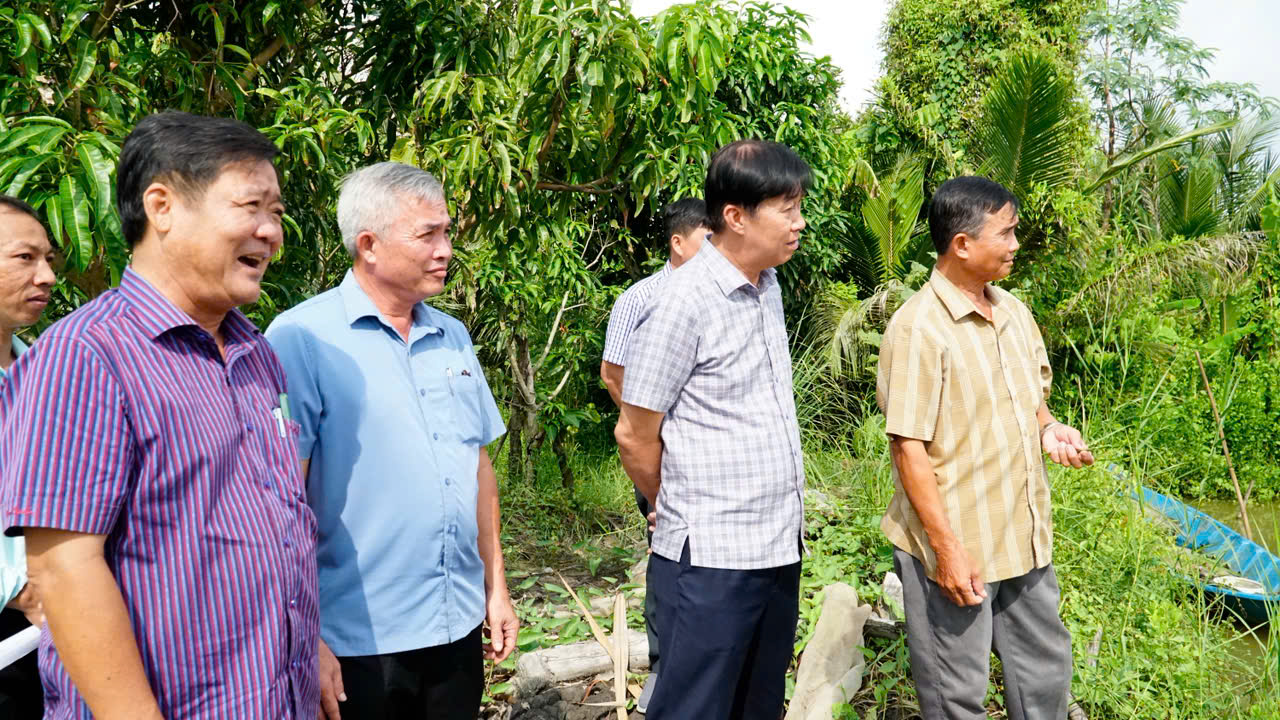 KIỂM TRA MÔ HÌNH VÙNG NGUYÊN LIỆU TÔM SÚ QUẢNG CANH CẢI TIẾN