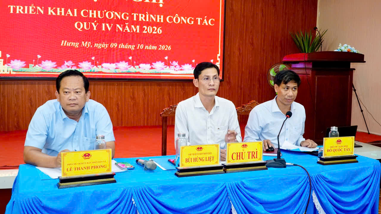 HƯNG MỸ TẬP TRUNG THÁO GỠ KHÓ KHĂN, QUYẾT TÂM HOÀN THÀNH NHIỆM VỤ NĂM 2026