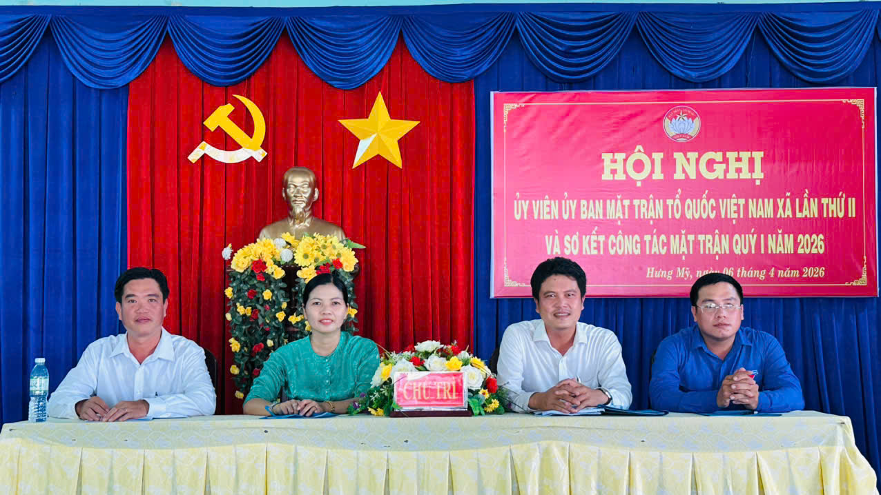 SƠ KẾT CÔNG TÁC MẶT TRẬN QUÝ I NĂM 2026