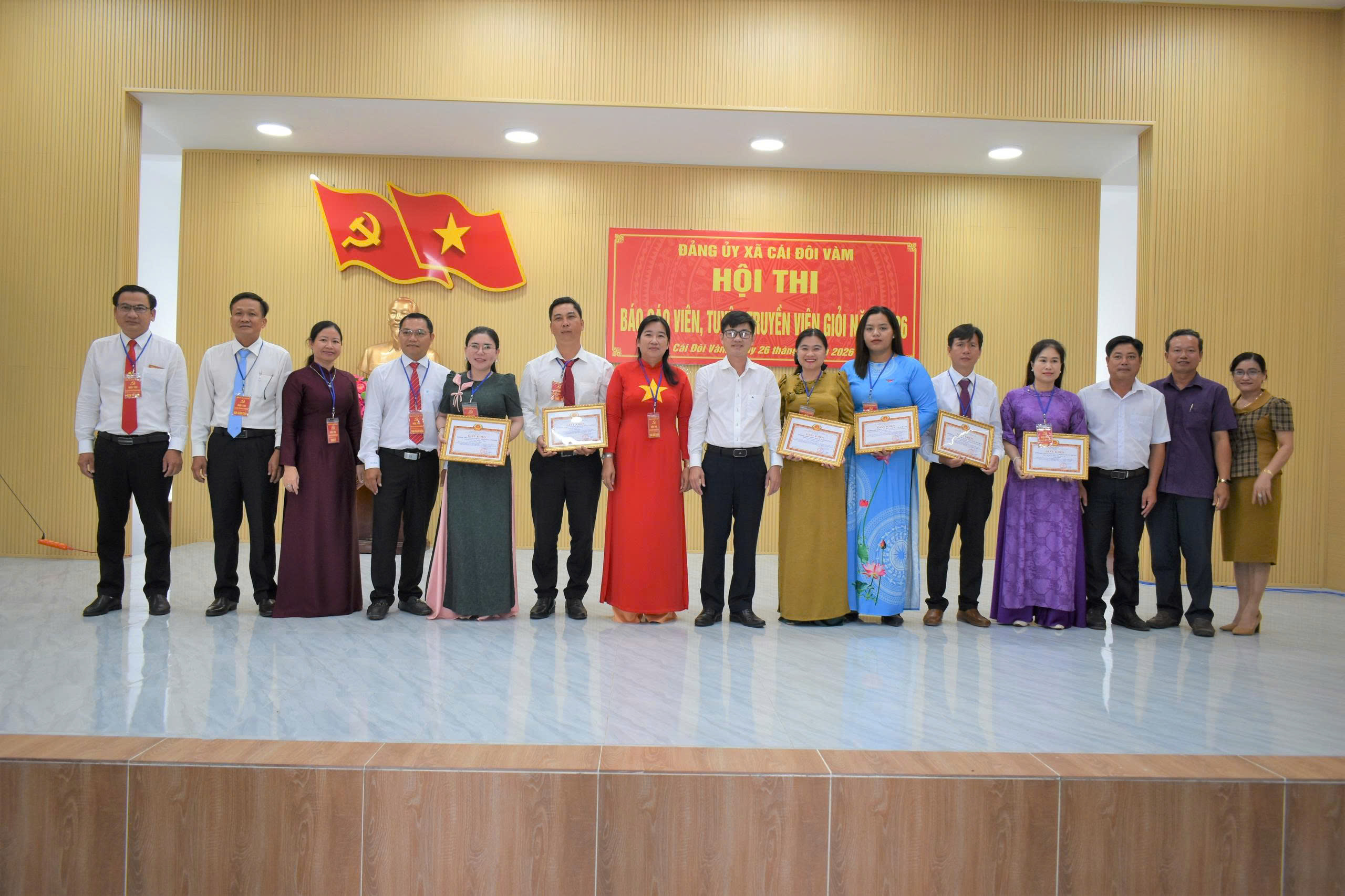 Hội thi Báo cáo viên, Tuyên truyền viên giỏi năm 2026 tuyên truyền Nghị quyết Đại hội XIV của Đảng và Nghị quyết Đại hội Đảng bộ các cấp nhiệm kỳ 2025 - 2030