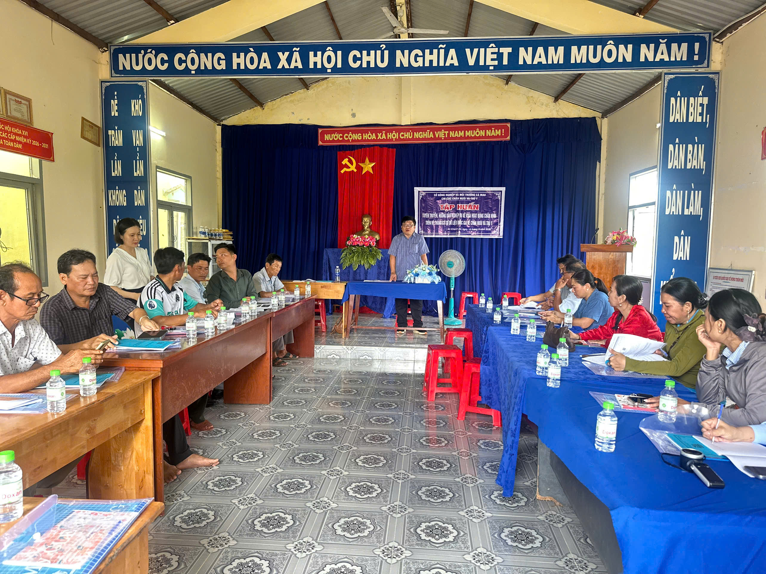 XÃ KHÁNH AN HƯỚNG DẪN SỬ DỤNG CƠ SỞ DỮ LIỆU QUỐC GIA VỀ CHĂN NUÔI VÀ THÚ Y