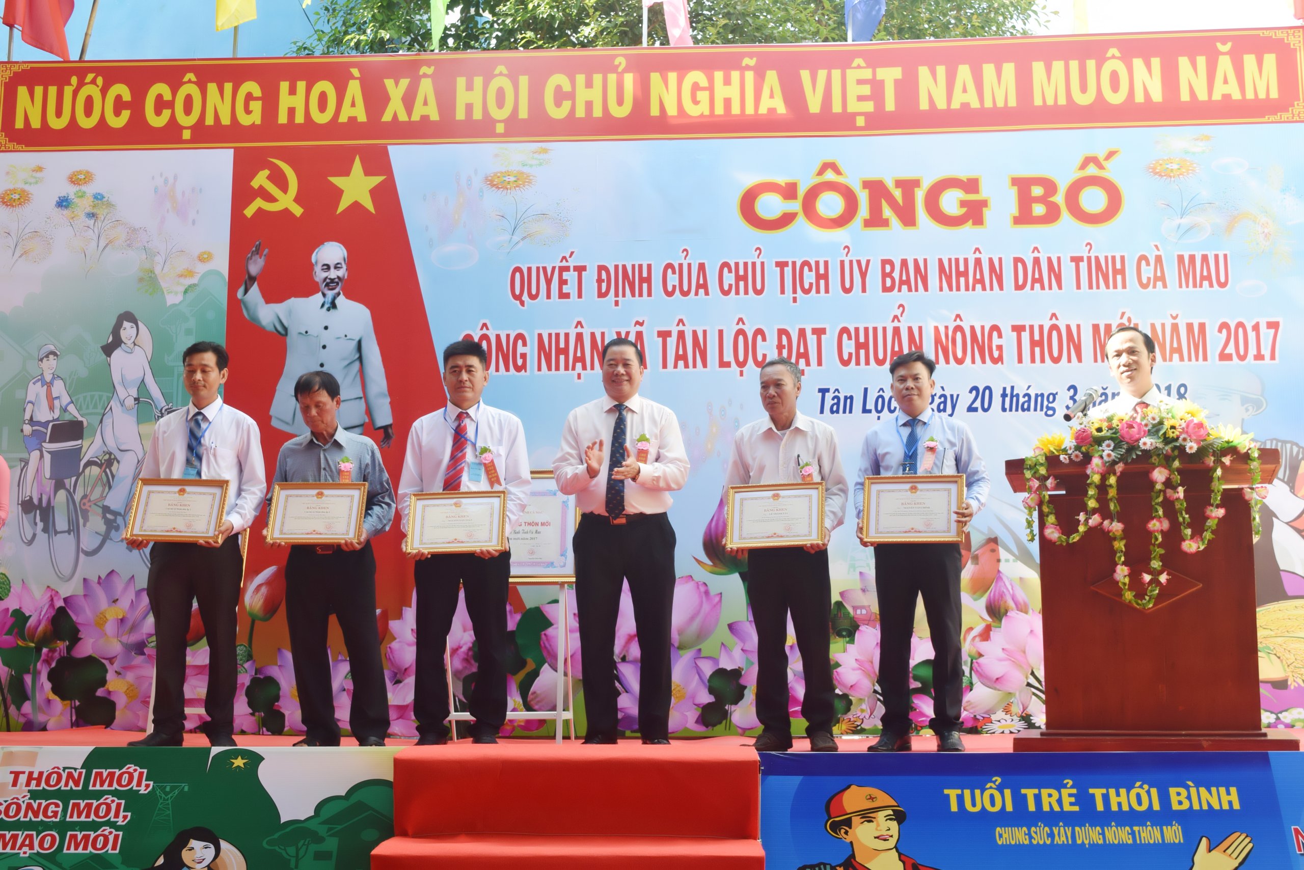 LỄ CÔNG BỐ QUYẾT ĐỊNH CÔNG NHÂN NTM