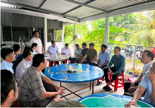 PHỐI HỢP TỔ CHỨC TUYÊN TRUYỀN, VẬN ĐỘNG THÀNH LẬP HỢP TÁC XÃ, TỔ HỢP TÁC TRÊN ĐỊA BÀN ẤP TÂN AN