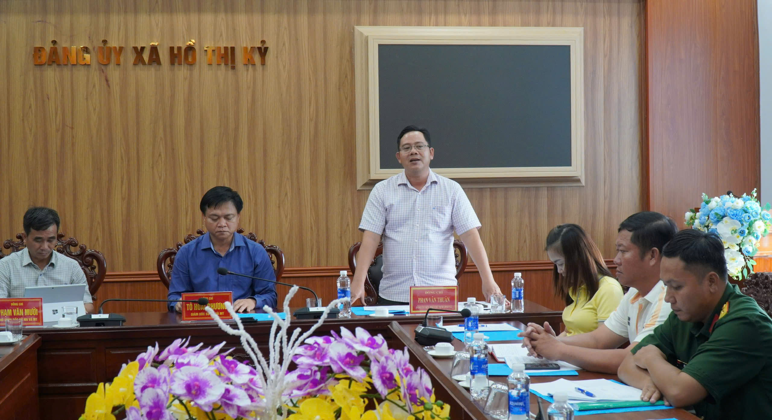 Hồ Thị Kỷ chủ động triển khai các giải pháp tiêu úng, bảo vệ sản xuất lúa - tôm