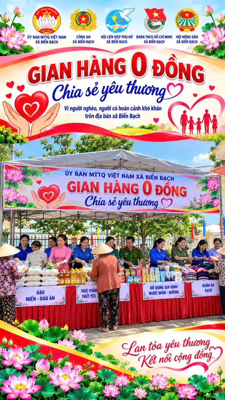 Ủy ban MTTQ Việt Nam xã Biển Bạch kêu gọi chung tay hỗ trợ hộ nghèo, hộ cận nghèo có hoàn cảnh khó khăn