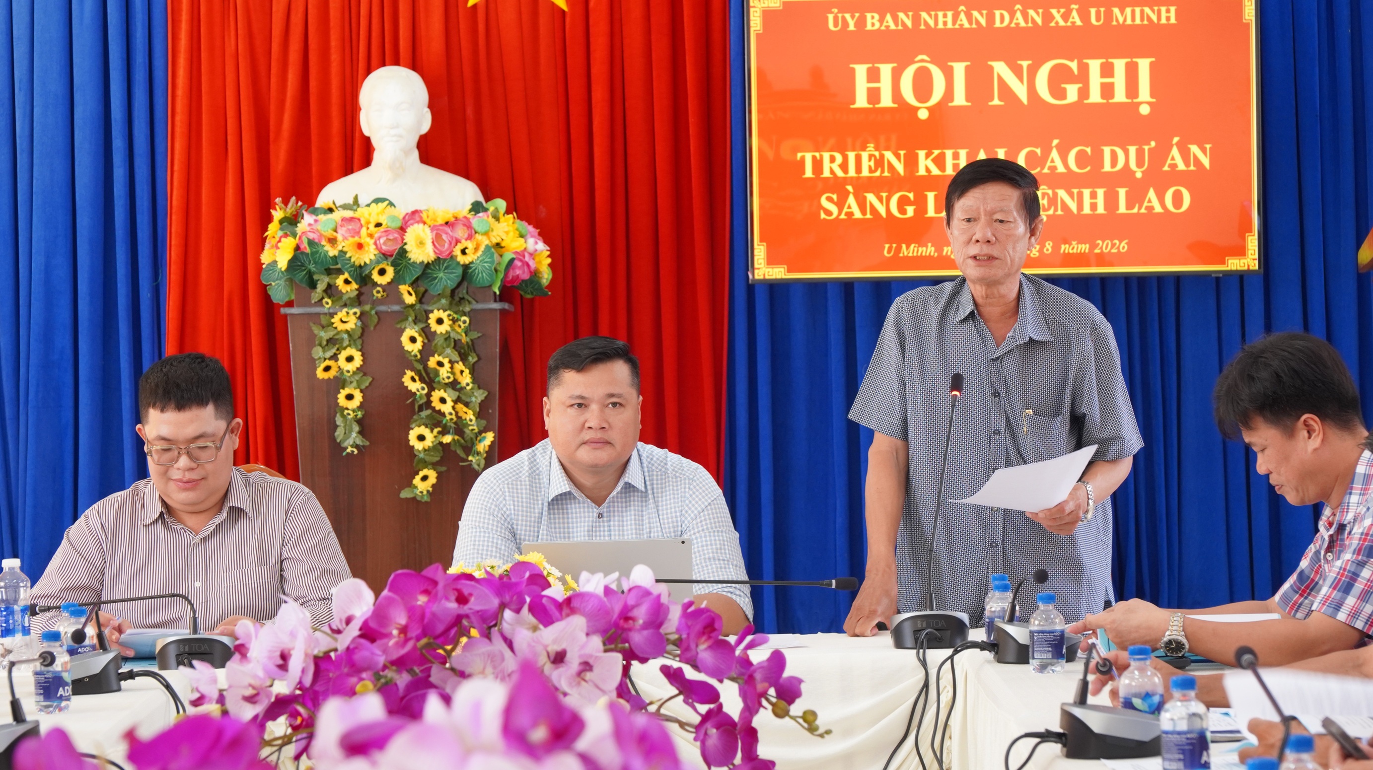 Triển khai các dự án tầm soát bệnh lao tại xã U Minh
