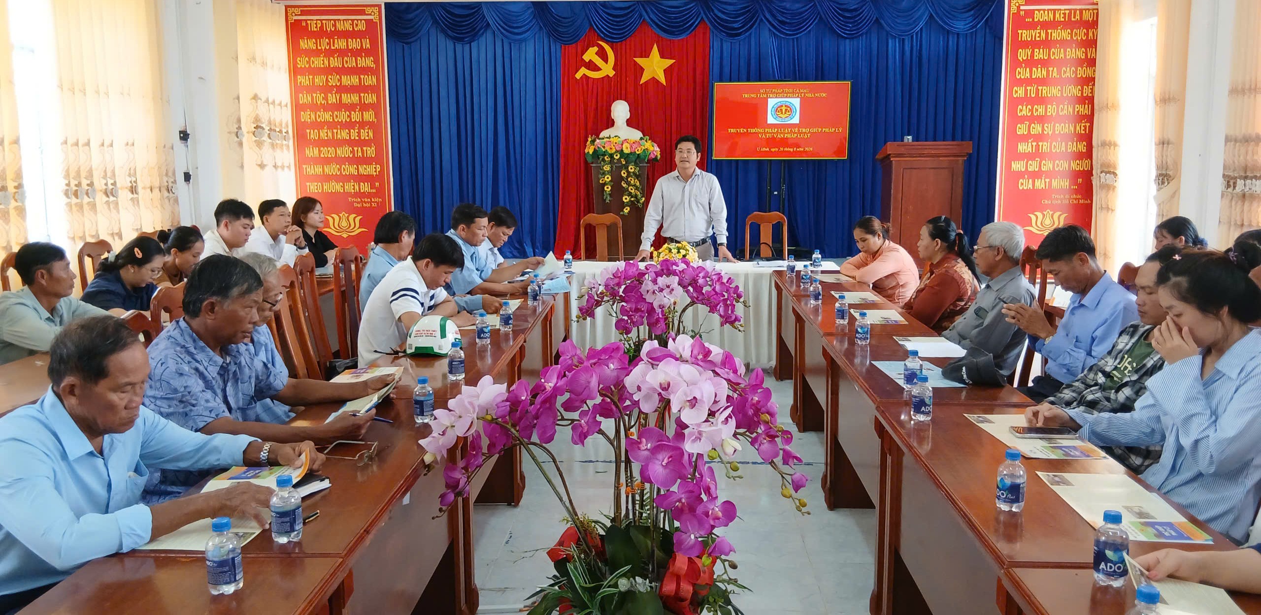 Xã U Minh tổ chức trợ giúp pháp lý cho người dân