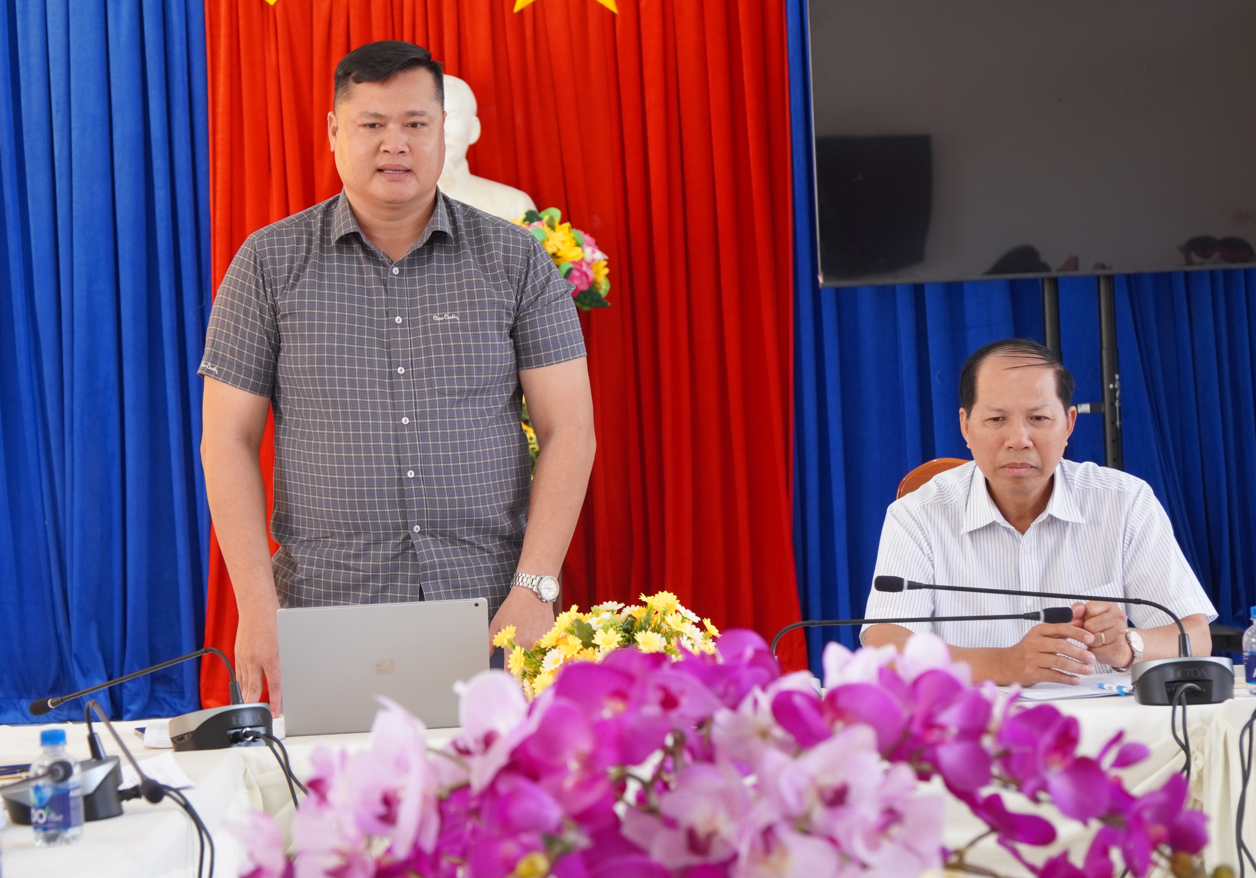 Sở Tư pháp kiểm tra, hướng dẫn nghiệp vụ tư pháp tại xã U Minh