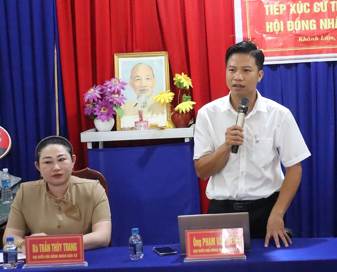 Cử tri ấp 16 kiến nghị xử lý ô nhiễm, sớm đầu tư hạ tầng giao thông