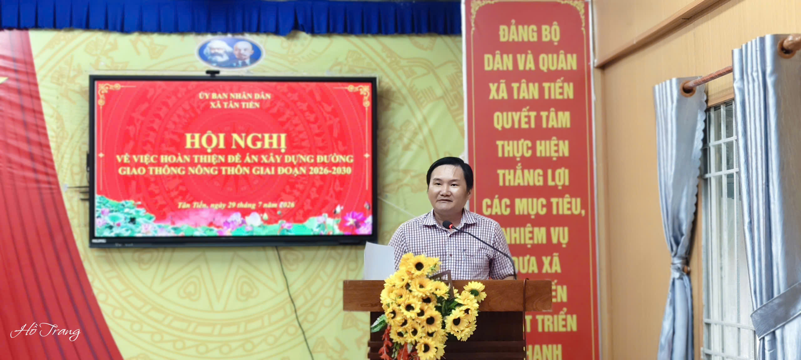HỘI NGHỊ HOÀN THIỆN ĐỀ ÁN XÂY DỰNG ĐƯỜNG GIAO THÔNG NÔNG THÔN GIAI ĐOẠN 2026 – 2030