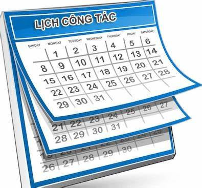 Lịch làm việc tuần của lãnh đạo Ủy ban nhân dân xã Tuần thứ 20