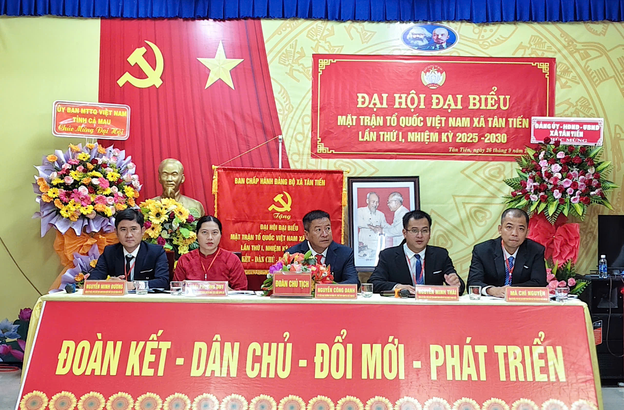 Đại hội Đại biểu Mặt trận Tổ quốc xã Tân Tiến lần thứ I, nhiệm kỳ 2025 - 2030 thành công tốt đẹp