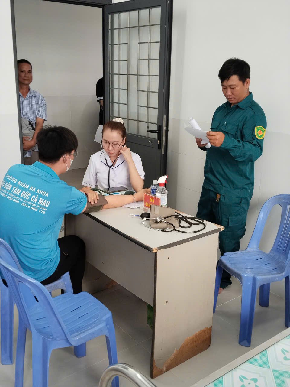 Xã Tân Tiến tổ chức khám sơ tuyển nghĩa vụ quân sự năm 2026