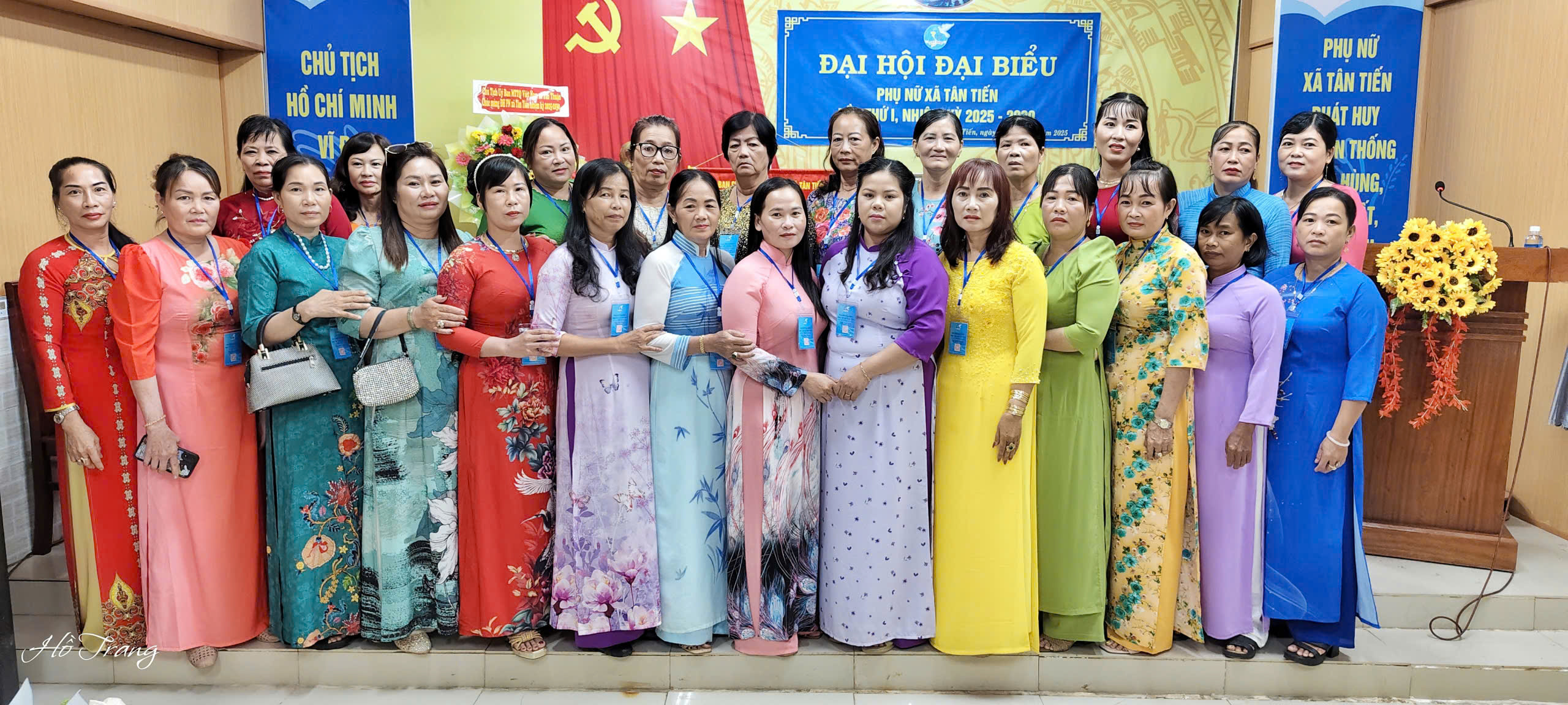 Đại hội Đại biểu Phụ nữ xã Tân Tiến lần thứ I, nhiệm kỳ 2025 - 2030