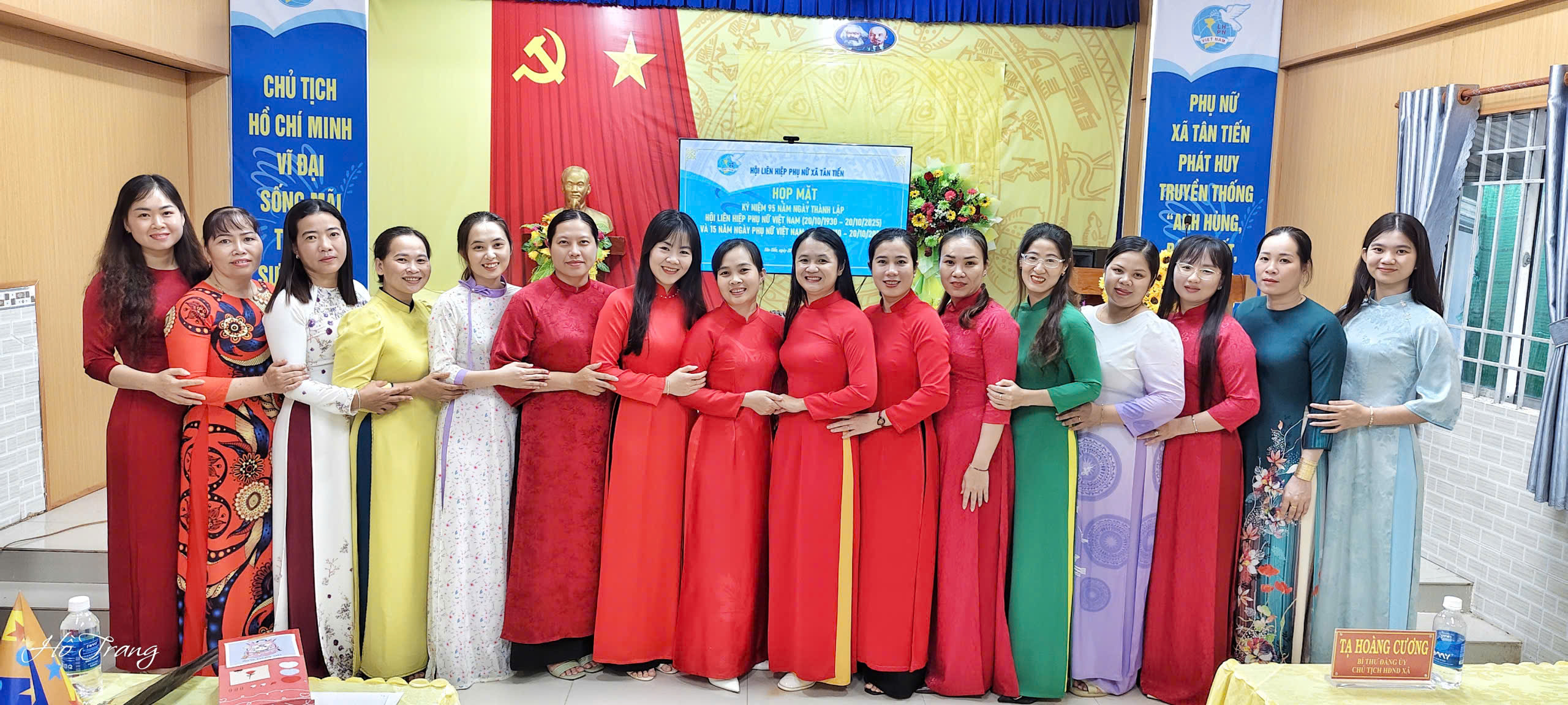 Xã Tân Tiến kỷ niệm 95 năm Ngày thành lập Hội Liên hiệp Phụ nữ Việt Nam
