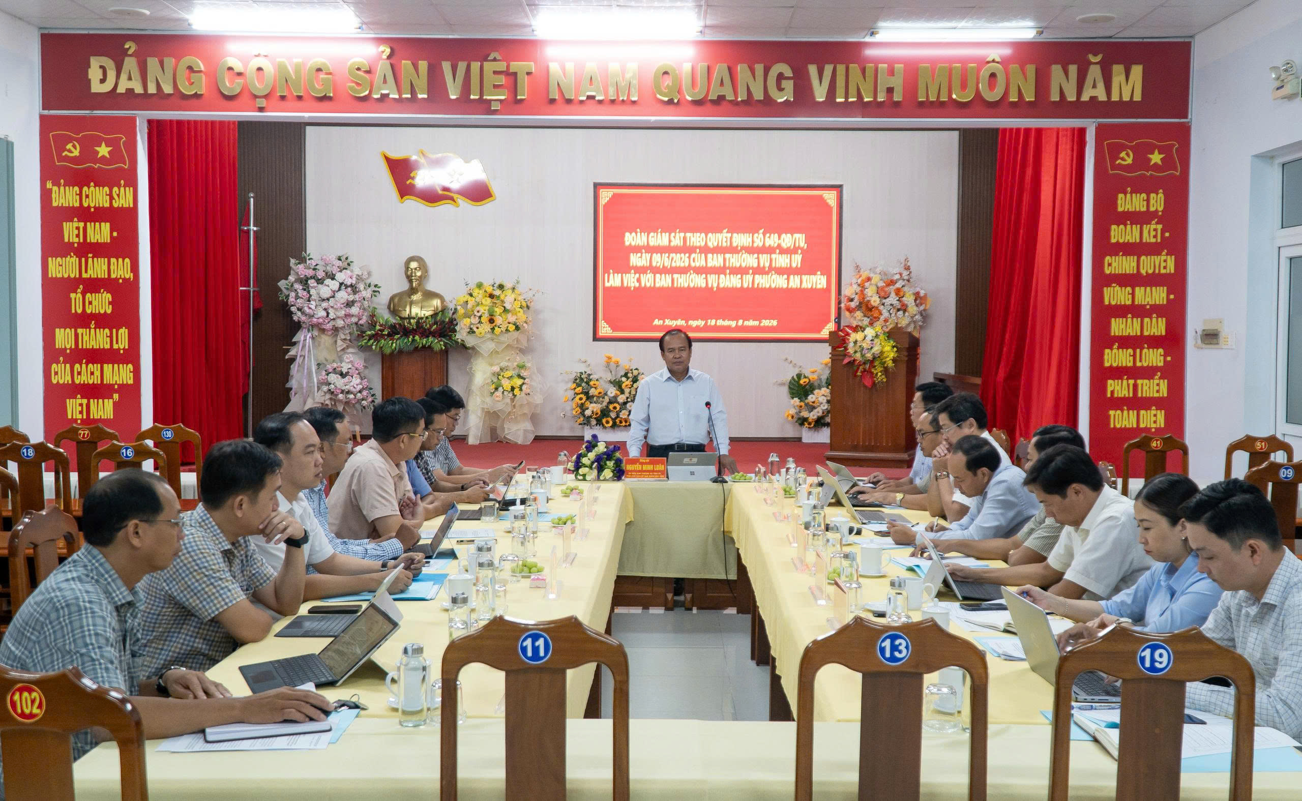 Phường An Xuyên đẩy mạnh thực hiện Nghị quyết số 57-NQ/TW gắn với chuyển đổi số