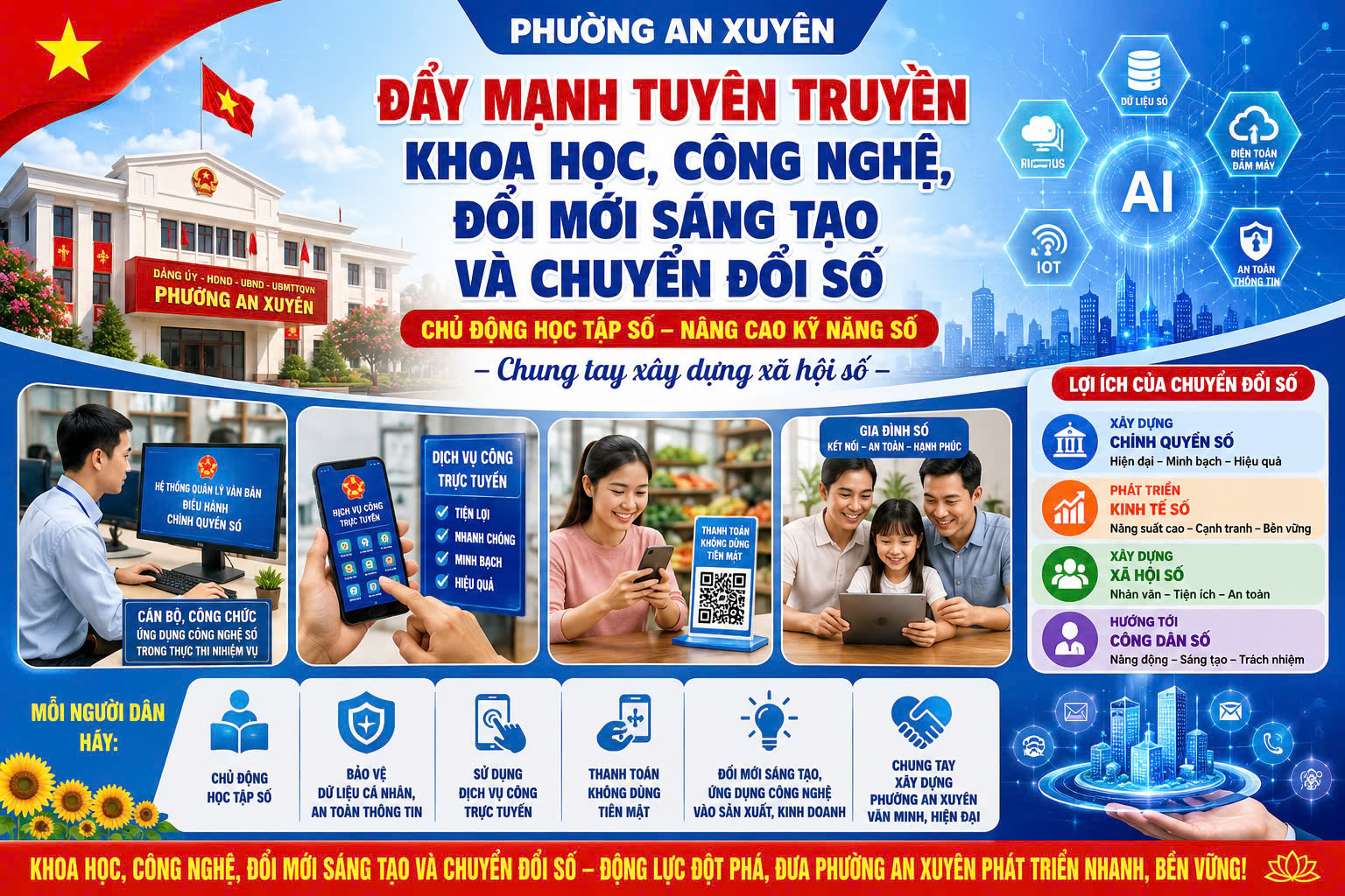 Đẩy mạnh tuyên truyền khoa học, công nghệ, đổi mới sáng tạo và chuyển đổi số