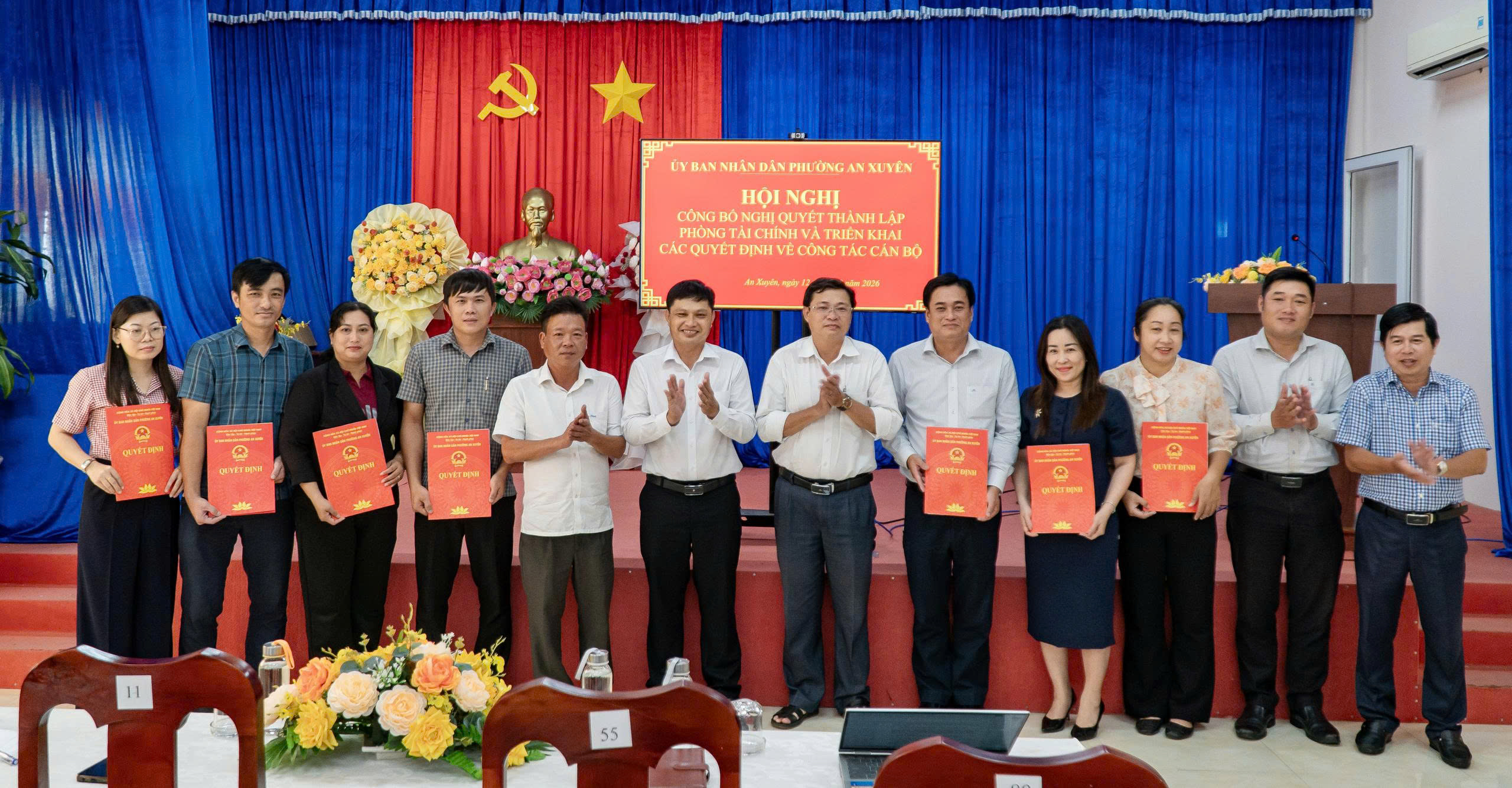 PHƯỜNG AN XUYÊN THÀNH LẬP PHÒNG TÀI CHÍNH
