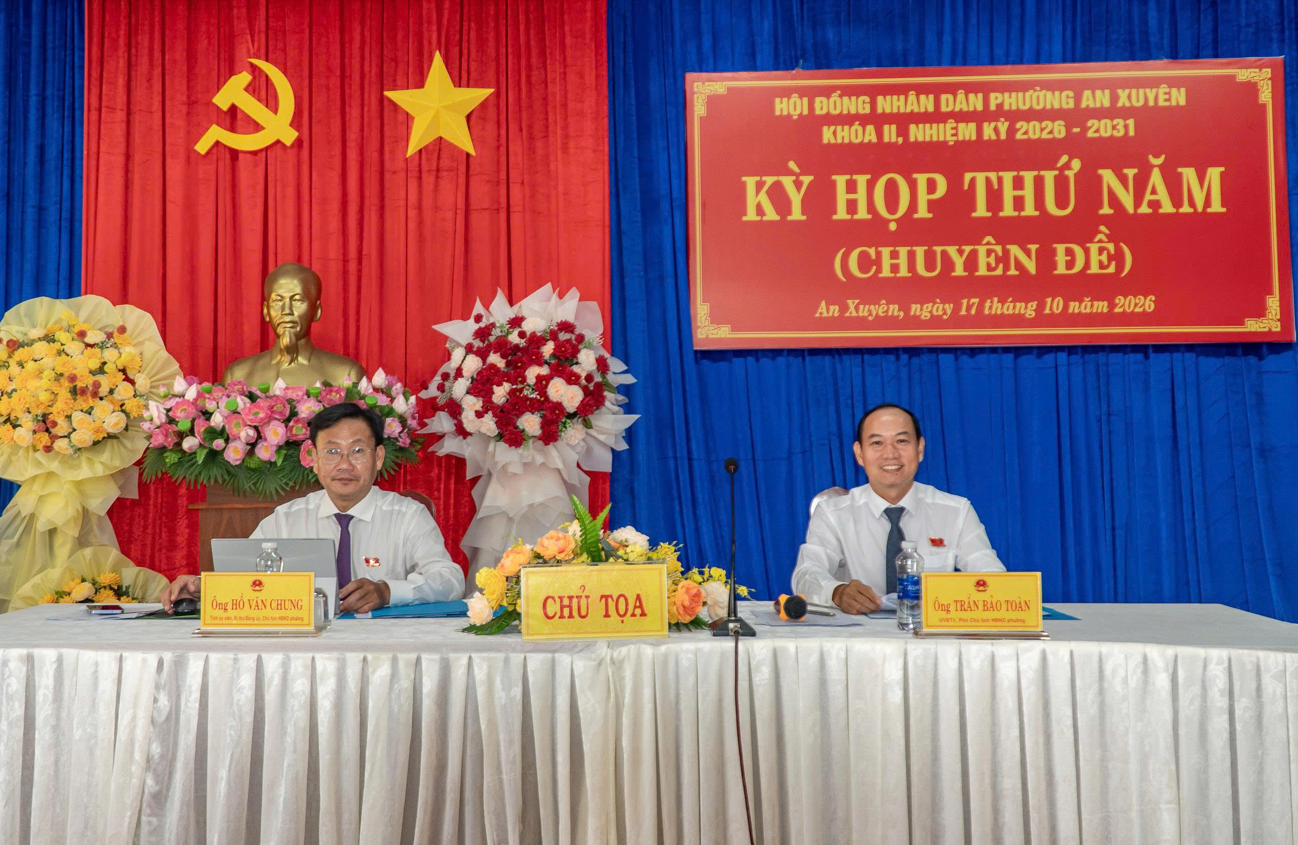 Kỳ họp thứ năm (chuyên đề) HĐND phường An Xuyên khóa II: quyết nghị nhiều nội dung quan trọng về công tác cán bộ và đầu tư công
