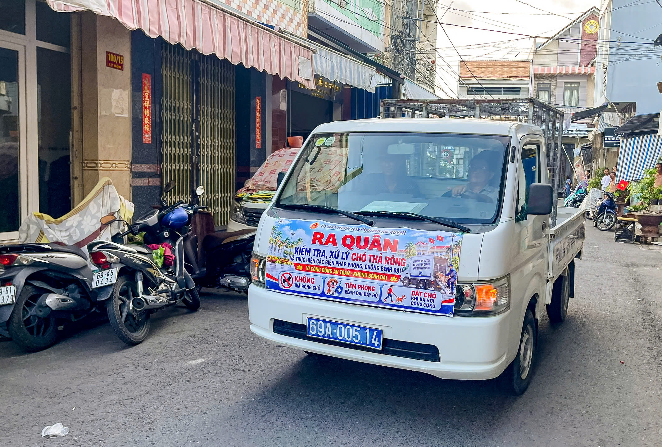 PHƯỜNG AN XUYÊN TĂNG CƯỜNG KIỂM TRA, XỬ LÝ CHÓ THẢ RÔNG, CHỦ ĐỘNG PHÒNG, CHỐNG BỆNH DẠI