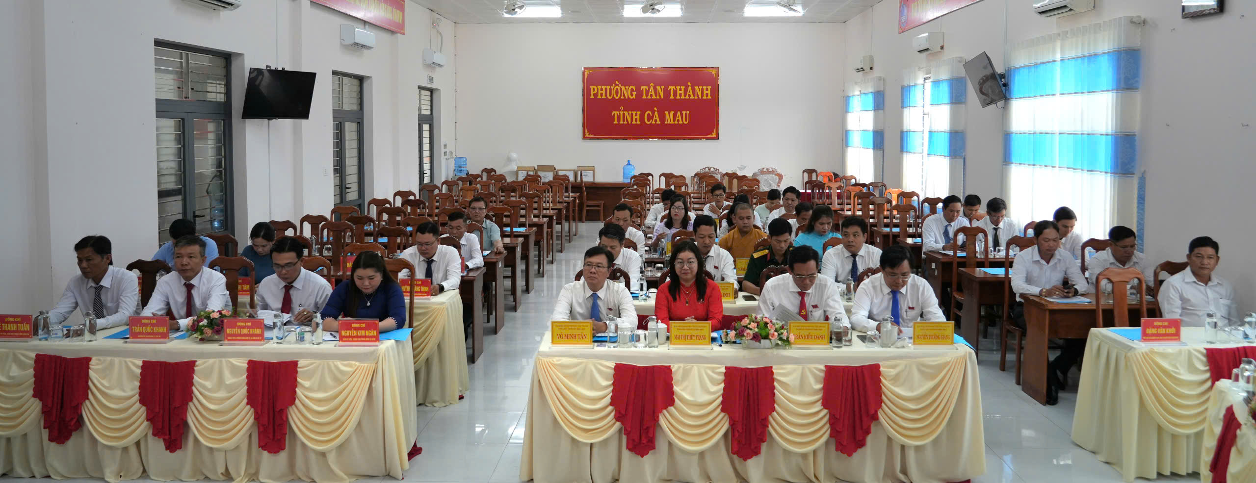 KỲ HỌP THỨ BA (CHUYÊN ĐỀ) HĐND PHƯỜNG TÂN THÀNH KHÓA XIII