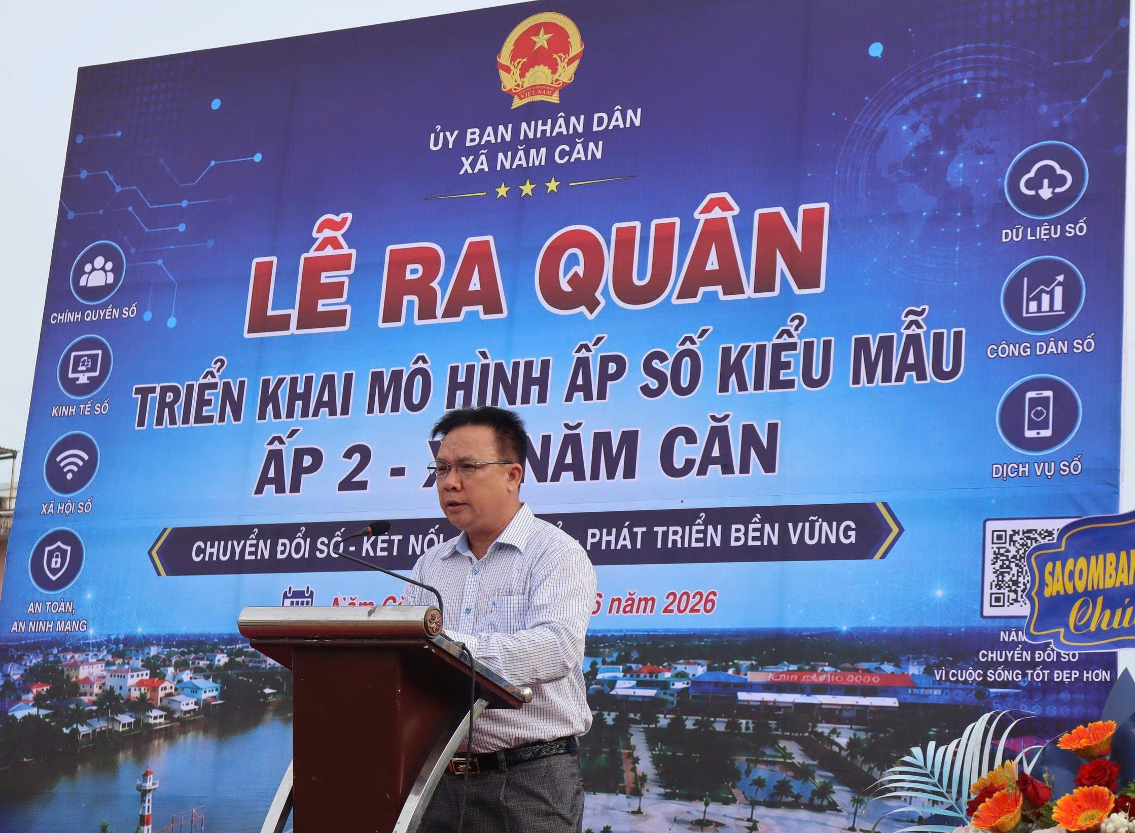 Năm Căn ra quân triển khai thí điểm mô hình “Ấp số kiểu mẫu” 