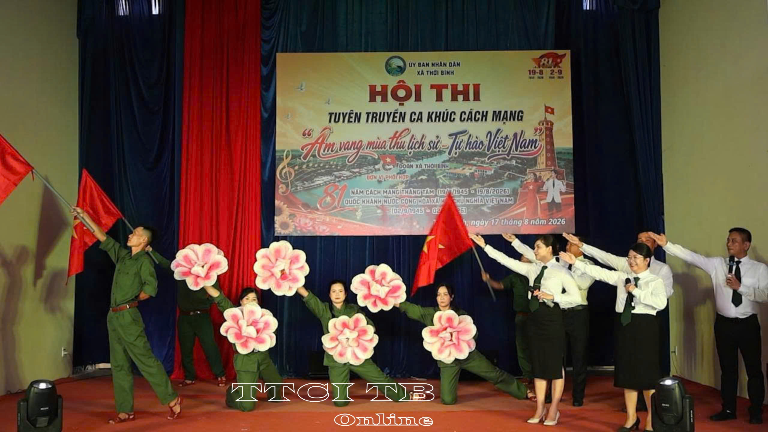 Xã Thới Bình tổ chức Hội thi “Tuyên truyền ca khúc cách mạng”