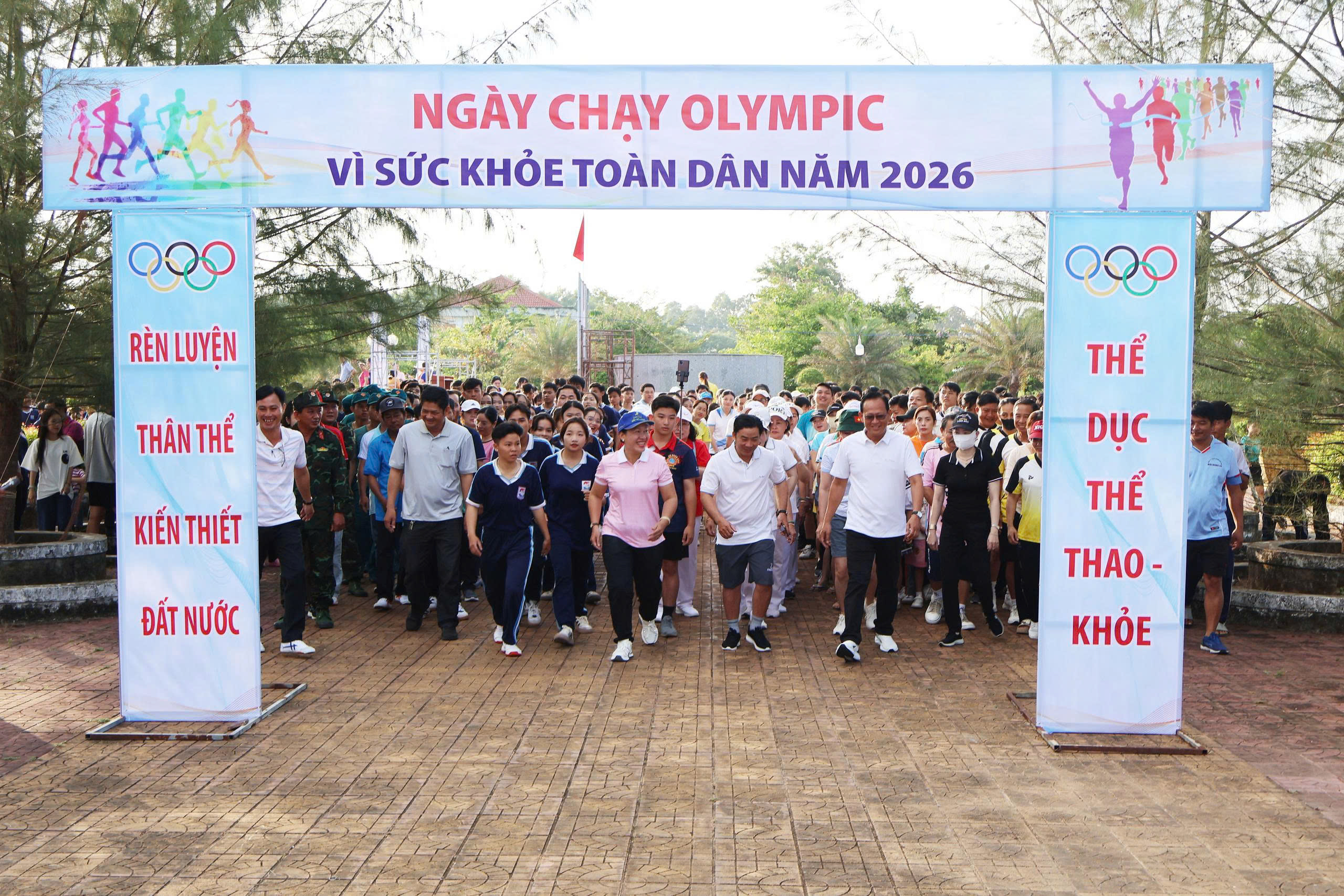Xã Nguyễn Phích tổ chức ngày chạy Olympic năm 2026