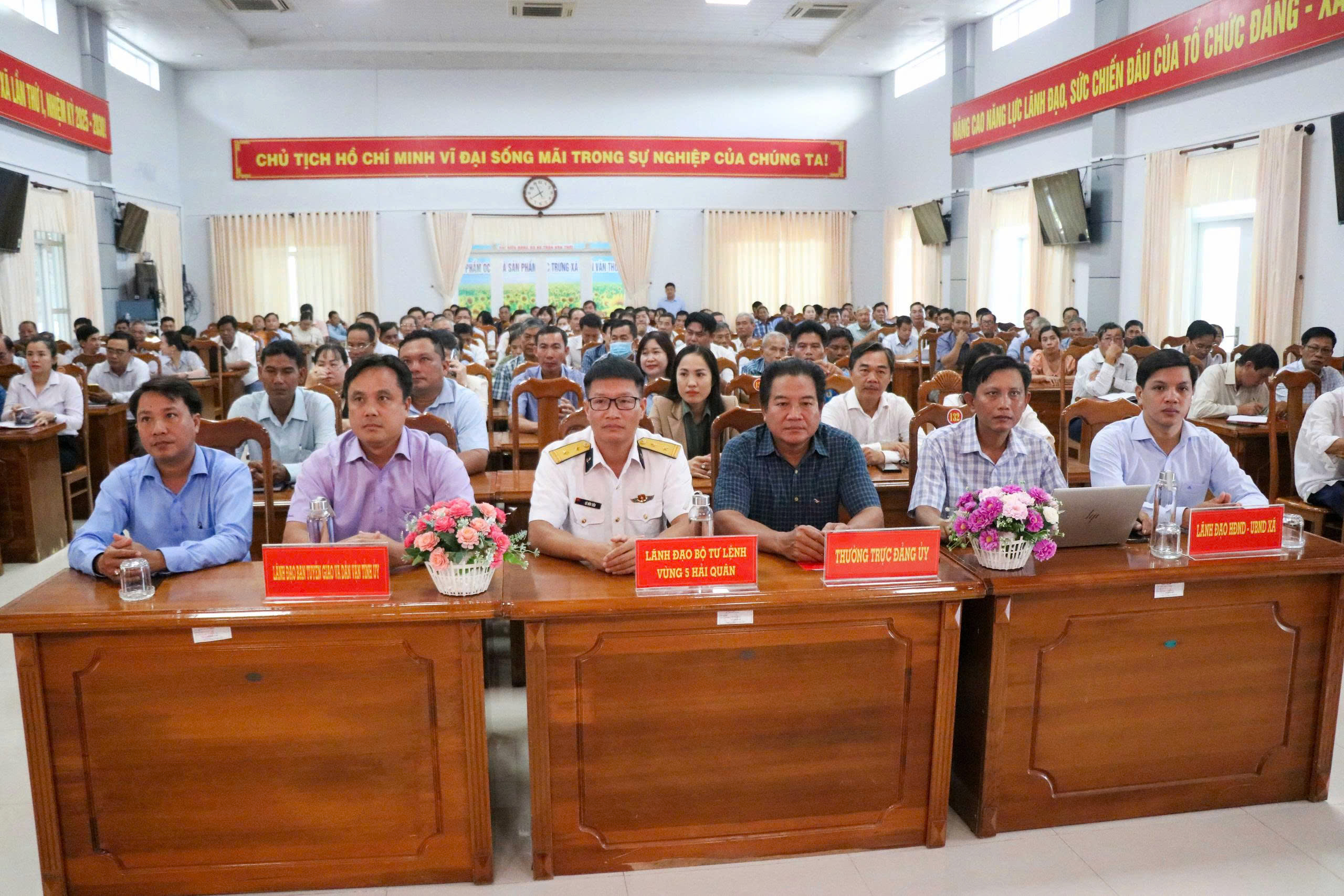 XÃ TRẦN VĂN THỜI TỔ CHỨC HỘI NGHỊ TUYÊN TRUYỀN BIỂN, ĐẢO NĂM 2026