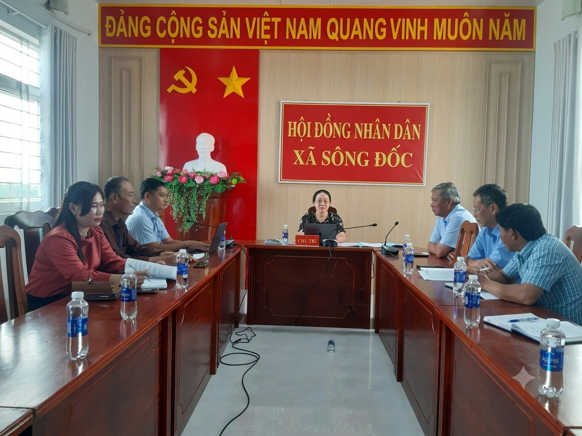 Thường trực HĐND xã Sông Đốc triển khai giám sát chuyên đề, góp phần nâng cao hiệu lực, hiệu quả hoạt động của chính quyền cơ sở
