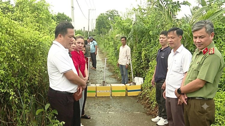Khảo sát xây dựng cầu Tăng Thơm tại khóm Biển Đông A, phường Hiệp Thành