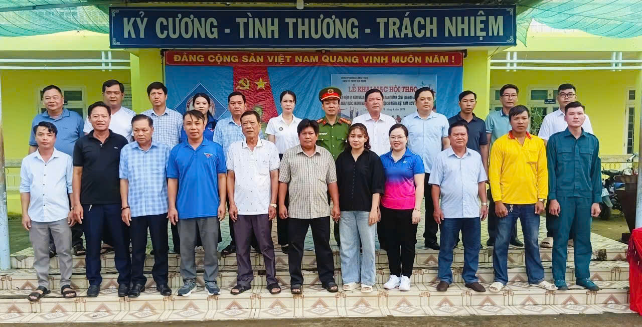 Tổ chức Hội thao chào mừng kỷ niệm 81 năm Cách mạng Tháng Tám (19/8/1945 - 19/8/2026) và Ngày Quốc khánh (02/9/1945 - 02/9/2026)