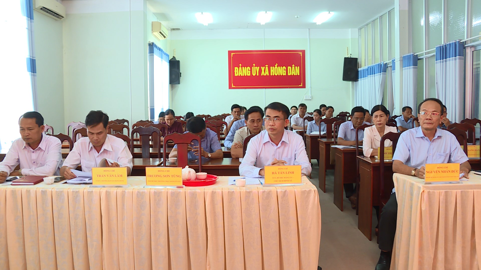Đảng uỷ xã Hồng Dân triển khai phương hướng, nhiệm vụ năm 2026