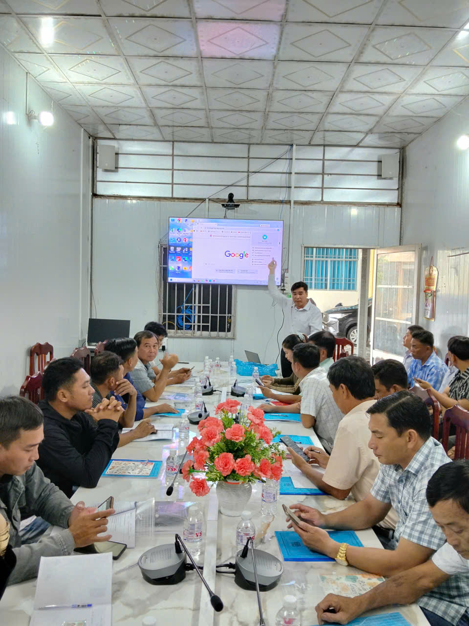 Ninh Thạnh Lợi tập huấn kê khai hoạt động chăn nuôi trên Hệ thống Cơ sở dữ liệu quốc gia