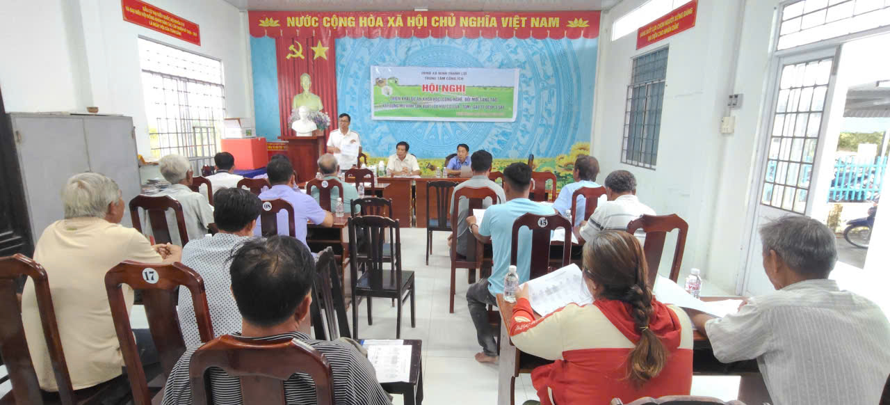 NINH THẠNH LỢI: TRIỂN KHAI MÔ HÌNH SẢN XUẤT LÚA NÔNG NGHIỆP HỮU CƠ ỨNG DỤNG QUY TRÌNH KỸ THUẬT TIÊN TIẾN GẮN VỚI NÂNG CẤP SẢN PHẨM OCOP 