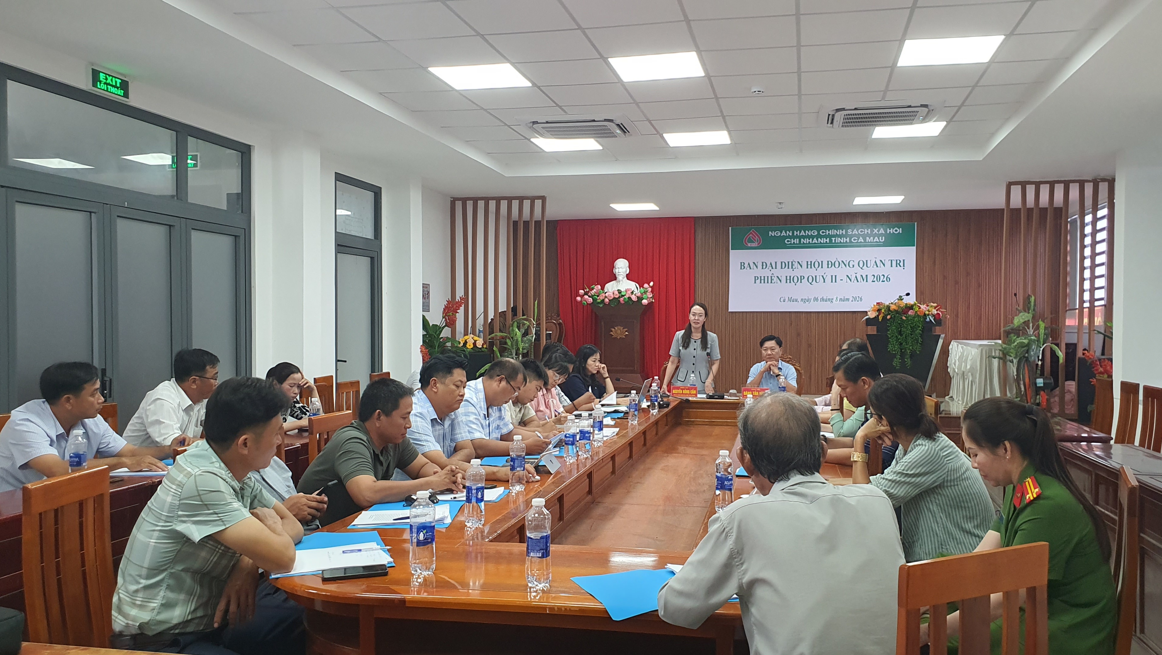 LONG ĐIỀN TRIỂN KHAI NHIỆM VỤ TÍN DỤNG CHÍNH SÁCH XÃ HỘI 6 THÁNG CUỐI NĂM 2026