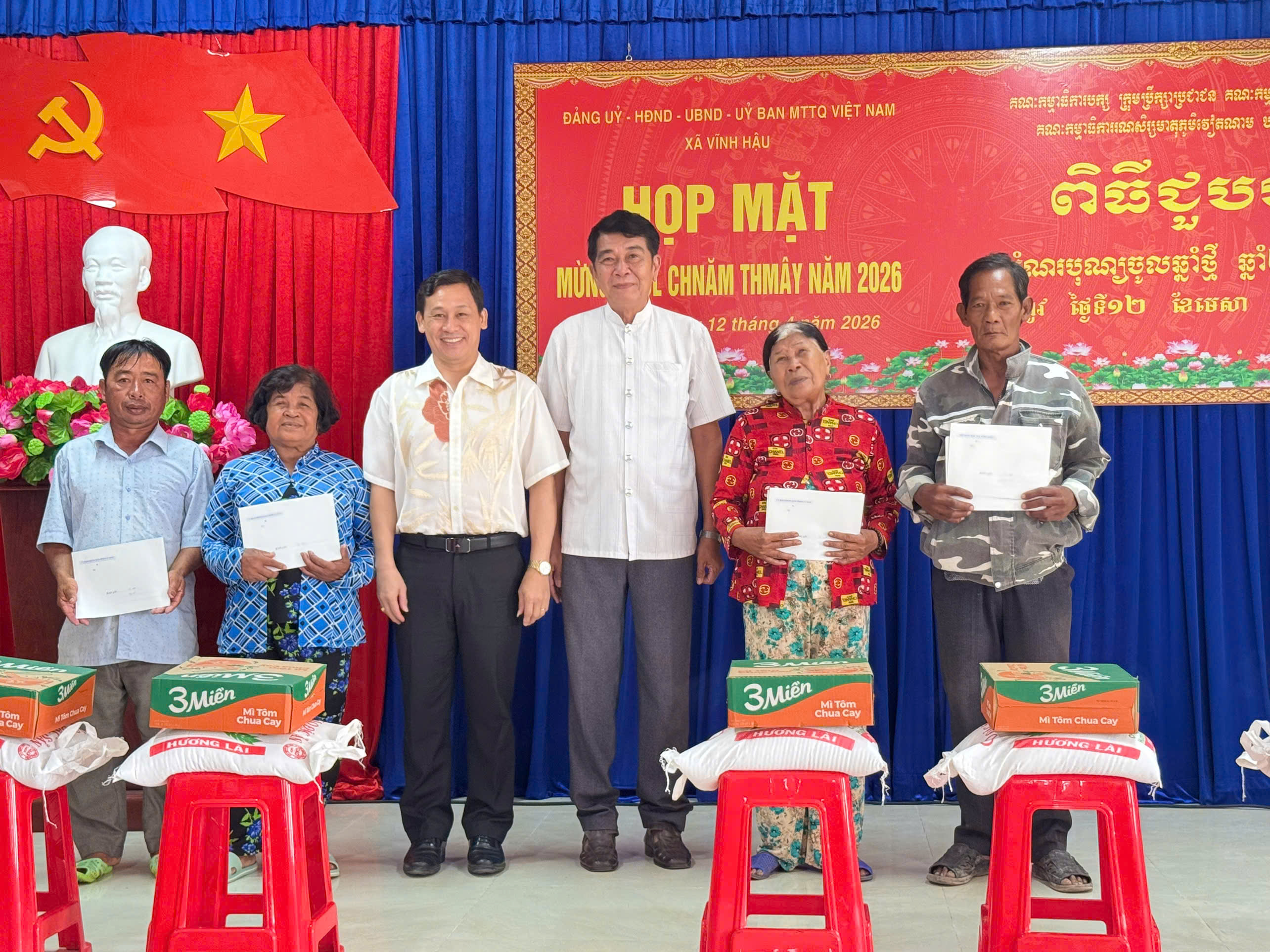Vĩnh Hậu: Họp mặt mừng Tết cổ truyền Chôl Chnăm Thmây
