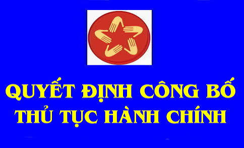 Công bố Danh mục thủ tục hành chính mới ban hành; được sửa đổi, bổ sung, thay thế và bị bãi bỏ lĩnh vực Đường thủy nội địa thuộc thẩm quyền giải quyết của Sở Xây dựng, Ủy ban nhân dân cấp xã trên địa bàn tỉnh Cà Mau 