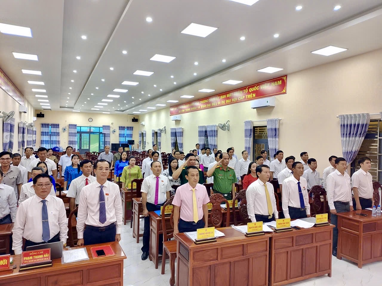 HỘI ĐỒNG NHÂN DÂN XÃ VĨNH THANH TỔ CHỨC THÀNH CÔNG KỲ HỌP THỨ BA, NHIỆM KỲ 2026 - 2031