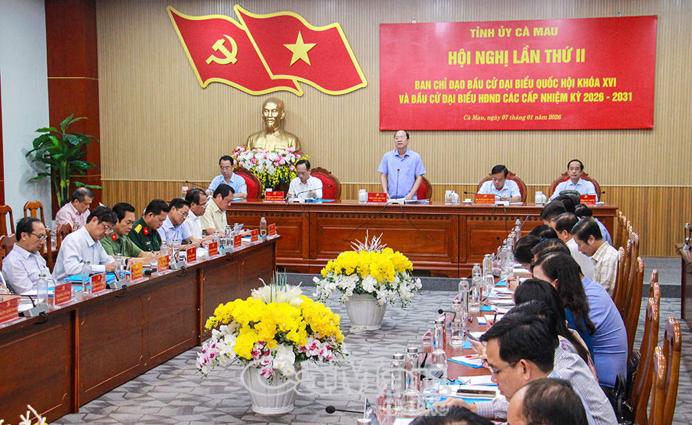 Công bố kết quả bầu cử đại biểu Hội đồng nhân dân tỉnh Cà Mau khoá XI, nhiệm kỳ 2026-2031