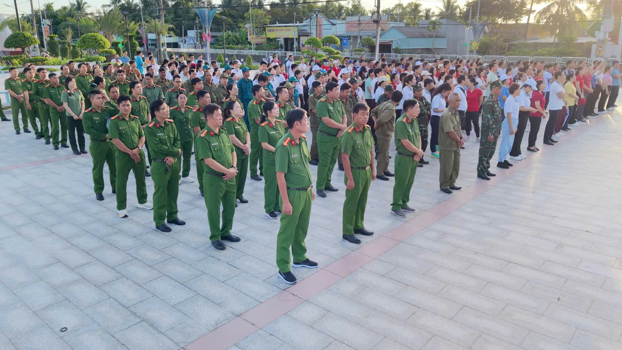 XÃ VĨNH LỢI TỔ CHỨC LỄ MÍT TINH VÀ GIẢI CHẠY PHONG TRÀO HƯỞNG ỨNG THÁNG HÀNH ĐỘNG PHÒNG, CHỐNG MA TÚY NĂM 2026